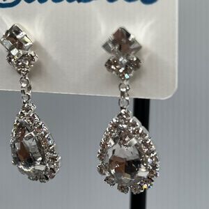 Baubles Chandelier Austrian Crystal Silver Earrings $12 EA or Bundle 3/$20